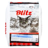 BLITZ SENSITIVE для стерилизованных кошек (ИНДЕЙКА), 10 кг.