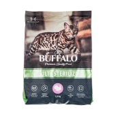 MR. BUFFALO STERILIZED для стерилизованных кошек и кастрированных котов, (ИНДЕЙКА), 1,8 кг.