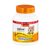 UNITABS ImmunoCat с Q10 для иммунитета для кошек, 200 таб.