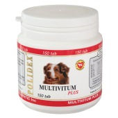 POLIDEX Multivitum plus для собак, 150 табл.