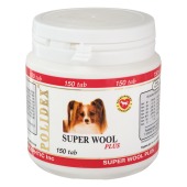 POLIDEX Super Wool для собак, 150 табл