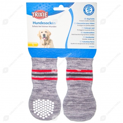 Носки для собак нескользящие, L - XL, 2 шт. TRIXIE.
