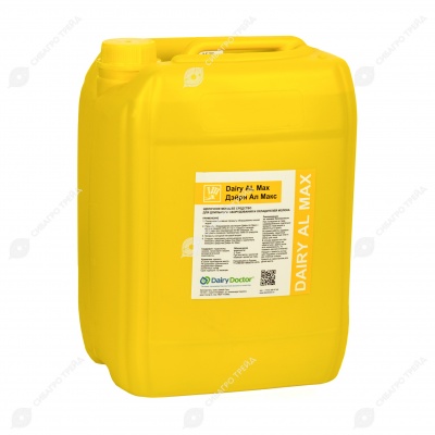ДЭЙРИ АЛ МАКС щелочное моющее средство для доильного оборудования (активный хлор), 24 кг.
