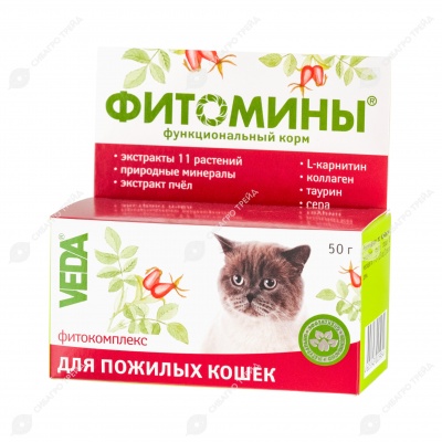 ФИТОМИНЫ для пожилых кошек, 50 г