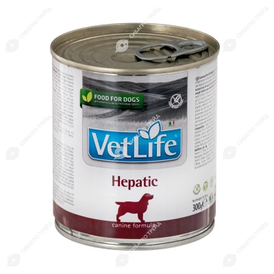 VET LIFE HEPATIC паштет для собак при заболевании печени, 300 г.