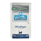 VET LIFE ULTRAHYPO для кошек (снижение пищевой непереносимости), 0,4 кг
