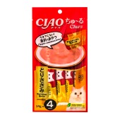 INABA Ciao Churu пюре из курицы для кошек, 4 шт. по 14 г.
