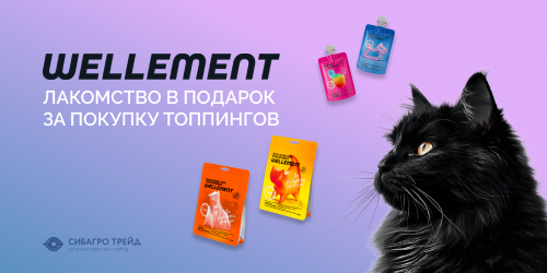 WELLEMENT: лакомство в подарок за покупку топпингов