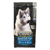 CIBAU SENSITIVE FISH MEDIUM & MAXI для собак средних и крупных пород (РЫБА), 12 кг.