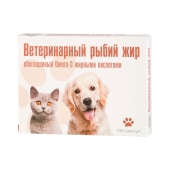 ВАКА рыбий жир с омега 3, 100 капсул