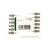 Игла 0,8 * 10 Luer, 12 шт, HSW-ECO