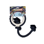 Игрушка Колесо на веревке, 14,5 см/25 см, метеоритный серый + лунный бежевый, ЛУНОХОД