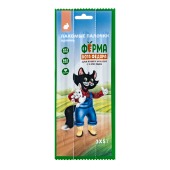 МНЯМС Ферма Кота Федора лакомые палочки из кролика для кошек и котят, 3 шт по 5 г