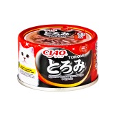 INABA Ciao Toromi консервы для кошек (КУРИЦА, ТУНЕЦ МАГУРО, СУРИМИ В БУЛЬОНЕ), 80 г