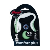 Рулетка COMFORT PLUS XS (3 м, 12 кг) ремень, светло-зеленый, FLEXI