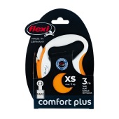 Рулетка COMFORT PLUS XS (3 м, 12 кг) ремень, светло-желтый, FLEXI