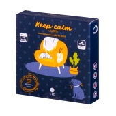 KEEP CALM успокаивающий феромон для собак, ошейник, серый