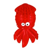Игрушка-пищалка WOGY Кальмар с шипами (18 * 10 * 7 см) для собак, микс