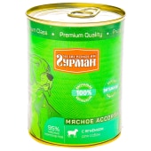 ЧЕТВЕРОНОГИЙ ГУРМАН мясное ассорти для собак (ЯГНЁНОК), 340 г