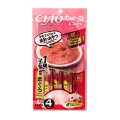 INABA Ciao Churu пюре из тунца магуро для котят, 4 шт по 14 г