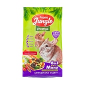 HAPPY JUNGLE PRESTIGE корм для шиншил и дегу, 500 г