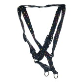 Комплект шлейка и поводок, капрон №15, ЧК