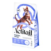 ACTITAIL для кошек с чувствительным пищеварением (ИНДЕЙКА, ОВОЩИ), 650 г