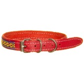 Ошейник №12 кожаный (ТЕСЬМА), КАСКАД