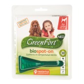 GREENFORT NEO капли для собак 10 - 25 кг, 1 пипетка