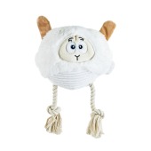 Игрушка-пищалка WOGY Овечка с канатами (25 * 18 * 9 см) для собак, мягкая
