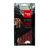 TITBIT Дикий Зов колбаса для собак с мясом кабана и клюквой, 85 г