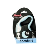 Рулетка COMFORT XS (3 м, 12 кг) ремень, светло-синий, FLEXI