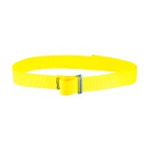 Ошейник для КРС на кольцевой пряжке, желтый