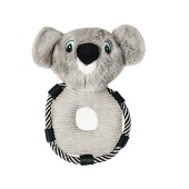 Игрушка-пищалка WOGY Панда/Обезьяна (26 * 19 см) для собак, мягкая, уши шуршат