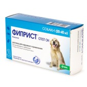 ФИПРИСТ СПОТ ОН капли для собак 20 - 40 кг, 3 пипетки