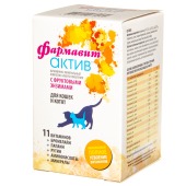 ФАРМАВИТ АКТИВ для кошек и котят, 60 табл