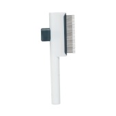 Расческа WOGY для животных самоочищающаяся (20 * 9 * 2,5 см), рабочая поверхность 7,5 см, зубцы разной длины