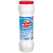 MR. FRESH EXPERT Ликвидатор 2в1 для кошачьих туалетов ПОРОШОК, 500 г