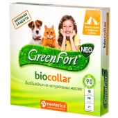 GREENFORT NEO БИО ошейник для кошек и мелких собак, 40 см