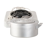 Баня водяная лабораторная, одноместная с электрической плиткой.