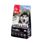 BLITZ SENSITIVE для собак всех пород (ЯГНЁНОК, РИС), 1,8 кг