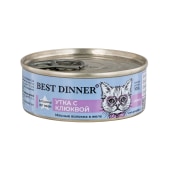 BEST DINNER VET PROFI Urinary консервы для кошек (УТКА, КЛЮКВА), 100 г