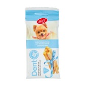 TITBIT лакомство DENT жевательный снек для собак мини пород (ТВОРОГ)