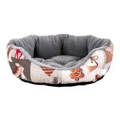 Лежанка №2 НОВЫЙ ГОД (55 * 45 * 16 см), BLACK CAT