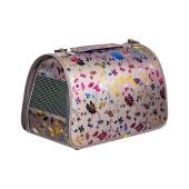 Сумка-переноска ЛЮКС №3 серый (43 * 27 * 27 см), DOGMAN