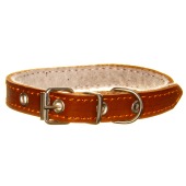 Ошейник №15 кожаный (СИНТЕПОН), КАСКАД