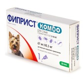 ФИПРИСТ КОМБО капли для собак 2 - 10 кг, 1 пипетка