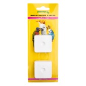 ЗООМИР минеральный камень для птиц с пробиотиком, 2 шт по 25 г