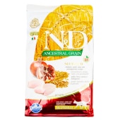 N&D ANCESTRAL GRAIN NEUTERED для стерилизованных кошек (КУРИЦА, ГРАНАТ), 1,5 кг