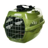 Переноска СПУТНИК-2 с металлической дверцей, наплечный ремень, до 12 кг (33 * 49 * 32 см)